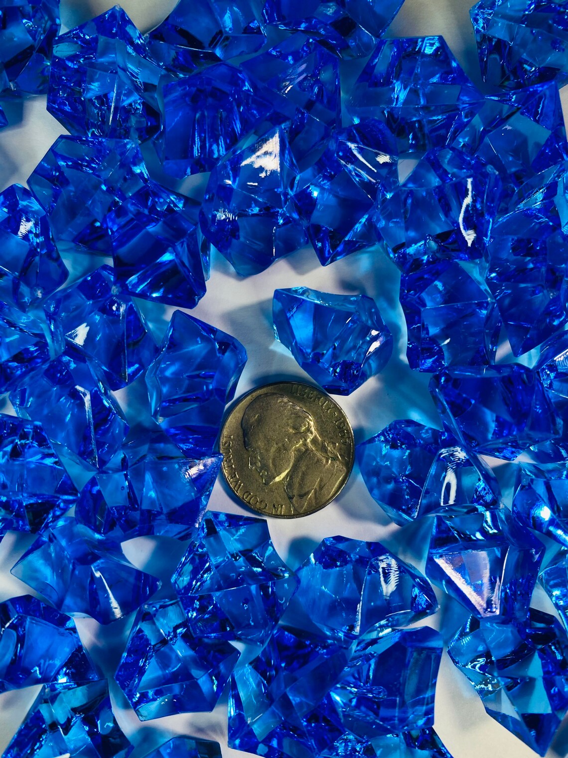 Fake Large Crushed Ice Colors Fake Ice Cubes Mini Fake Etsy