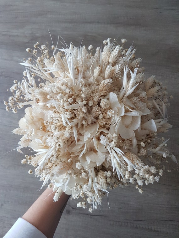 Bouquet de fleur naturelles stabilisées et séchés - Etsy 日本