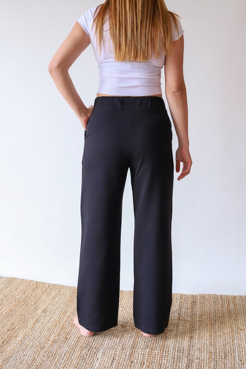 black pants
yoga pants for women
cotton pants
women pants
loose pants
high waist pants
wide leg pants
palazzo pants
lounge pants
women joggers
casual pants
elastic waist
sport pants