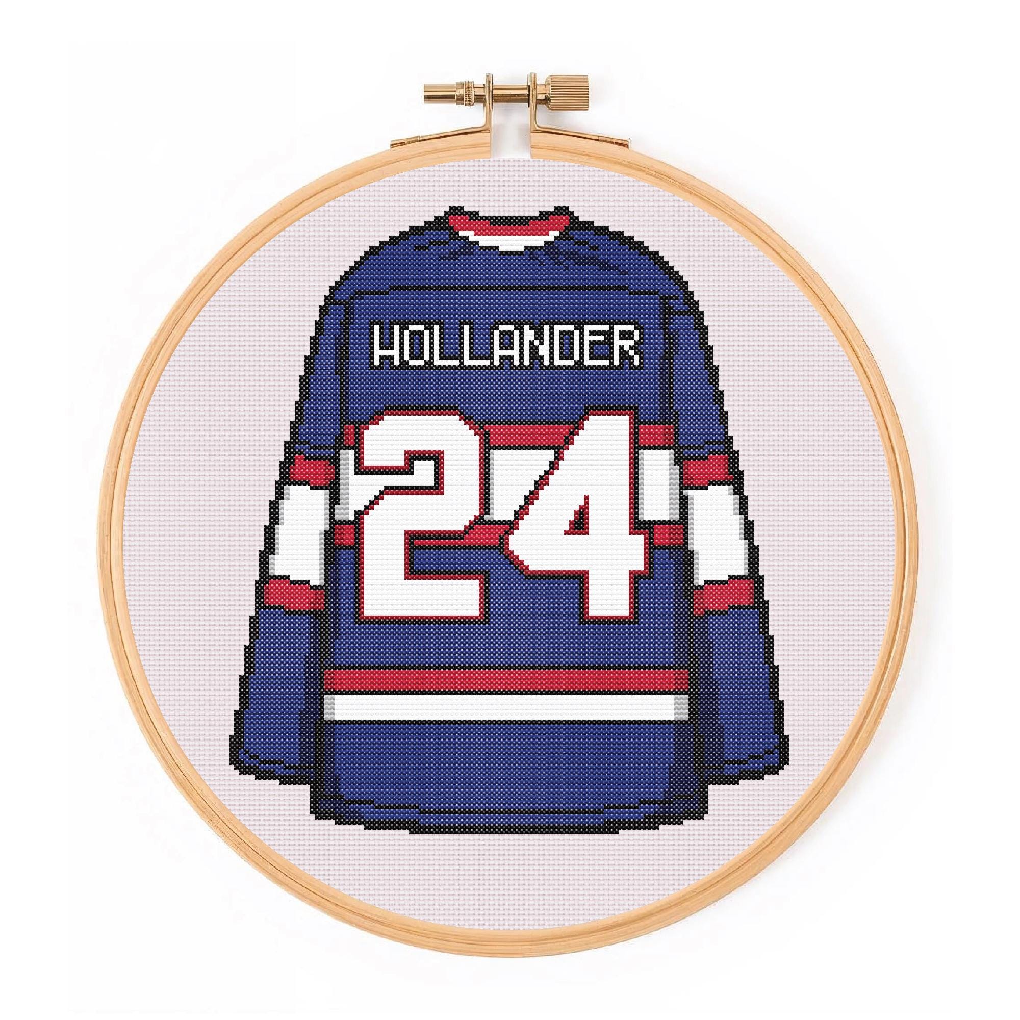 Shane Hollander Jersey Cross Stitch Pattern: Heated Rivalry Geeky