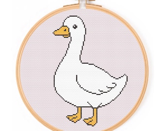 Goose Cross Stitch Pattern PDF