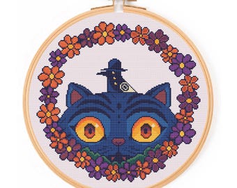 Derpy and Sussie Cross Stitch Pattern: K-Pop Demon Hunters Geeky Embroidery (PDF Pattern)
