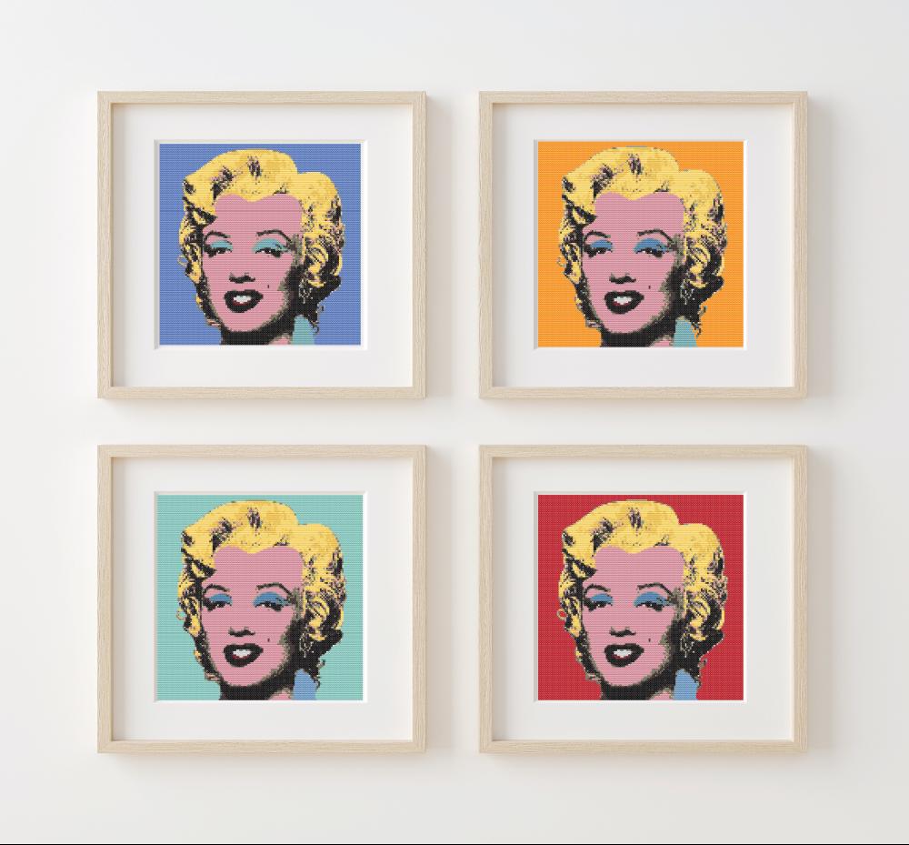 アンディウォーホール　タベストリー Andy warhol shot marilyns - Etsy 日本