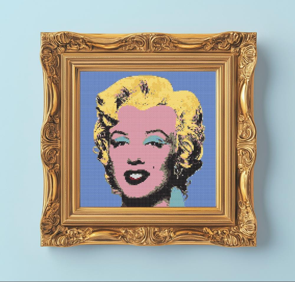 ブロッターアート アレッサンドロ・ヴァング作品 (#03)一点物 コレクションに Andy warhol shot marilyns - Etsy 日本