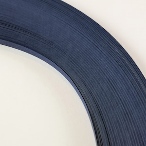 1000 Quilling Paper Strips Sapphire Blue 5 mm 80 gsm C73, 5 packs