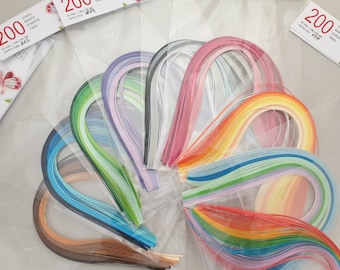 1 mm quilling paper strips, 80 gsm