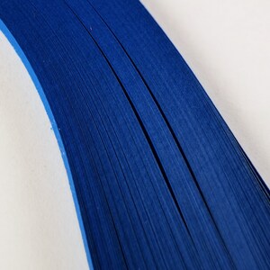 1000 tiras de papel para filigrana azul real, 5 mm, 80 g/m², D46, 5 paquetes