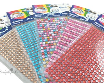 400 Perle autoadesive di diamanti da 3 mm, bellissimi ornamenti
