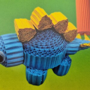 Cartoncino ondulato a coste neon 10 fogli 30 cm x 21 cm Scrapbook Quilling Gioielli Carta Perline Papercraft immagine 4
