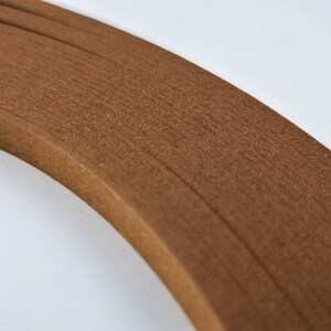 1000 tiras de papel quilling 5 mm marrom escolar 80 g/m², C52, 5 pacotes