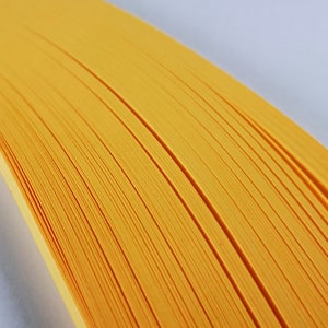 1000 strisce di carta per quilling da 5 mm, colore Buttercup, 80 g/m², X74, 5 confezioni