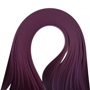 1000 Quilling Paper Strips 5 mm Raspberry 80 gsm, S44, 5 packs