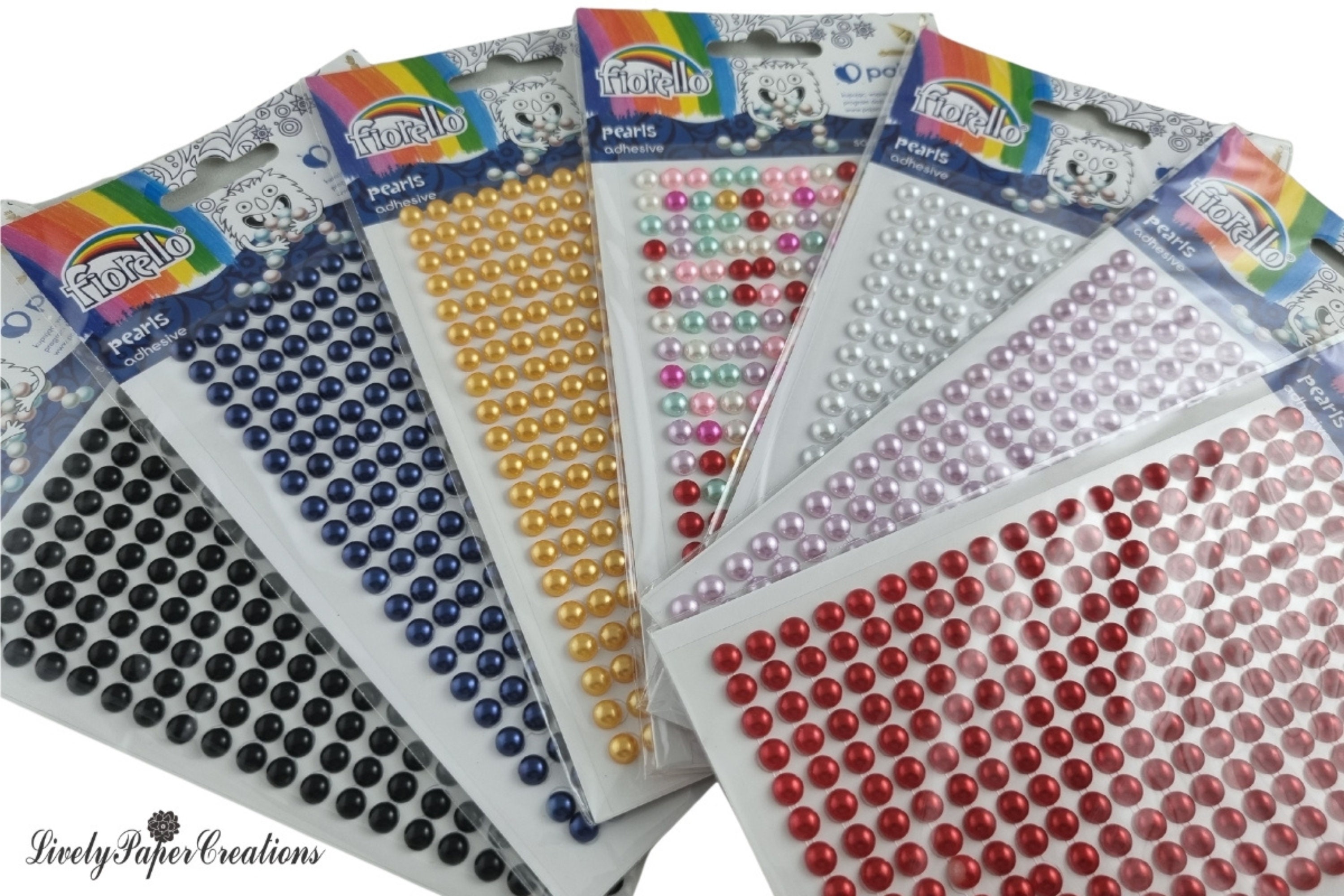 Incraftables Rhinestone Stickers 1150pcs. Self-Adhesive Bling Sticker Gems  for Crafts 3 - 15mm 