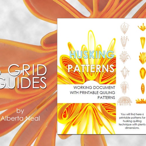 PDF Quilling Husking Patterns Working Document With 6 - Etsy