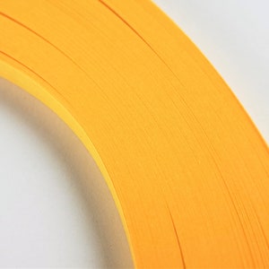 1000 Quilling Paper Strips 1mm / 3 mm / 5 mm Sun Yellow 80 gsm X34, 5 packs