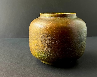Mid Century Italian Bitossi Vase With Etruscan Glaze 1950’s
