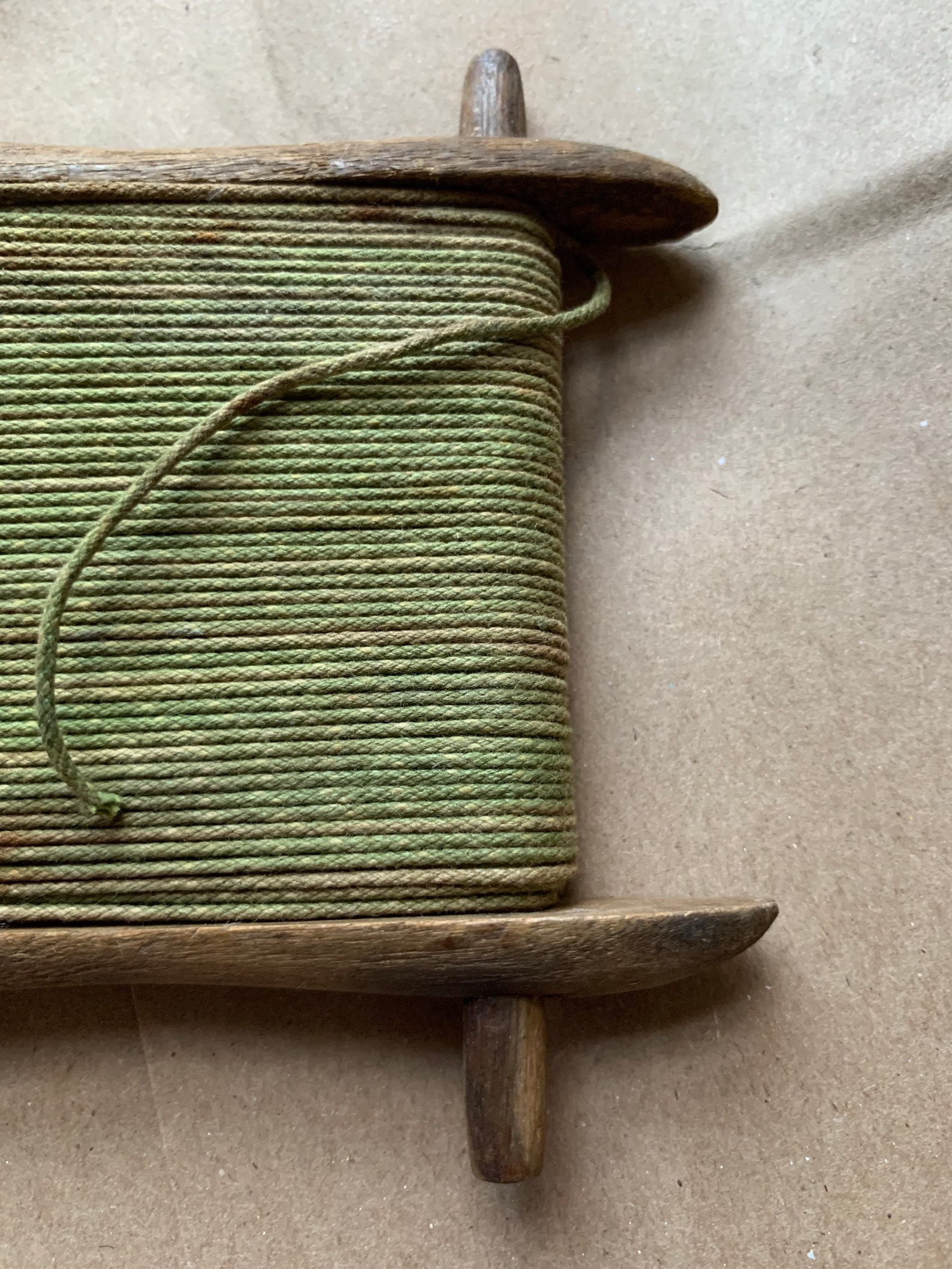 Primative Handmade Vintage Kite String Winder with Original Etsy