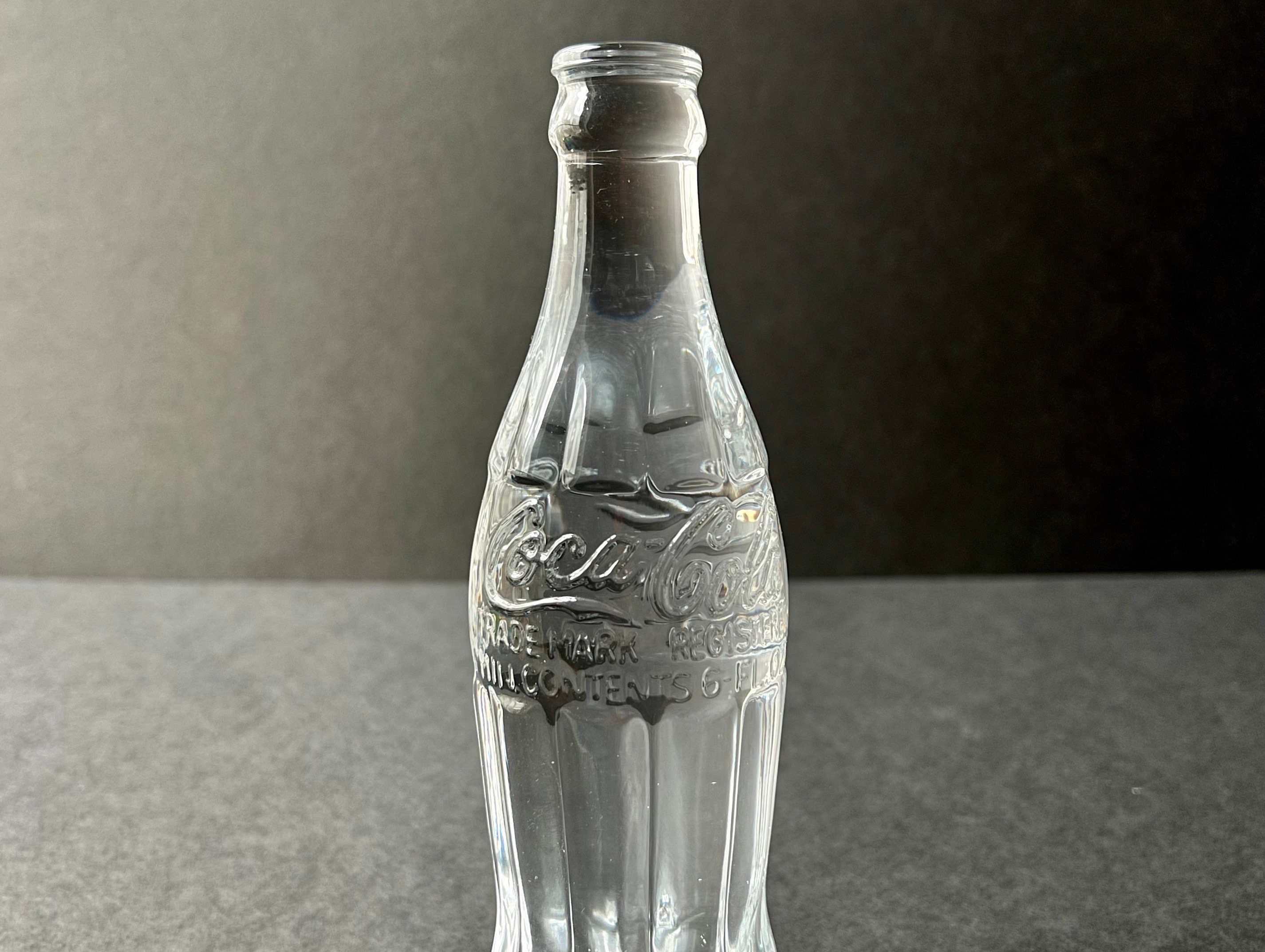 Solid Crystal Cocacola Coke Bottle With Rare Patent December Etsy
