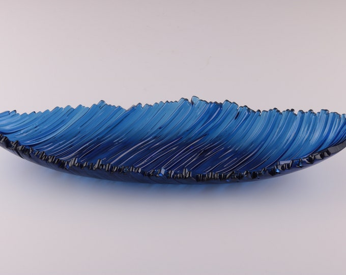 Vessel Contemporary Glass Art .home Decor Decorative Etsy