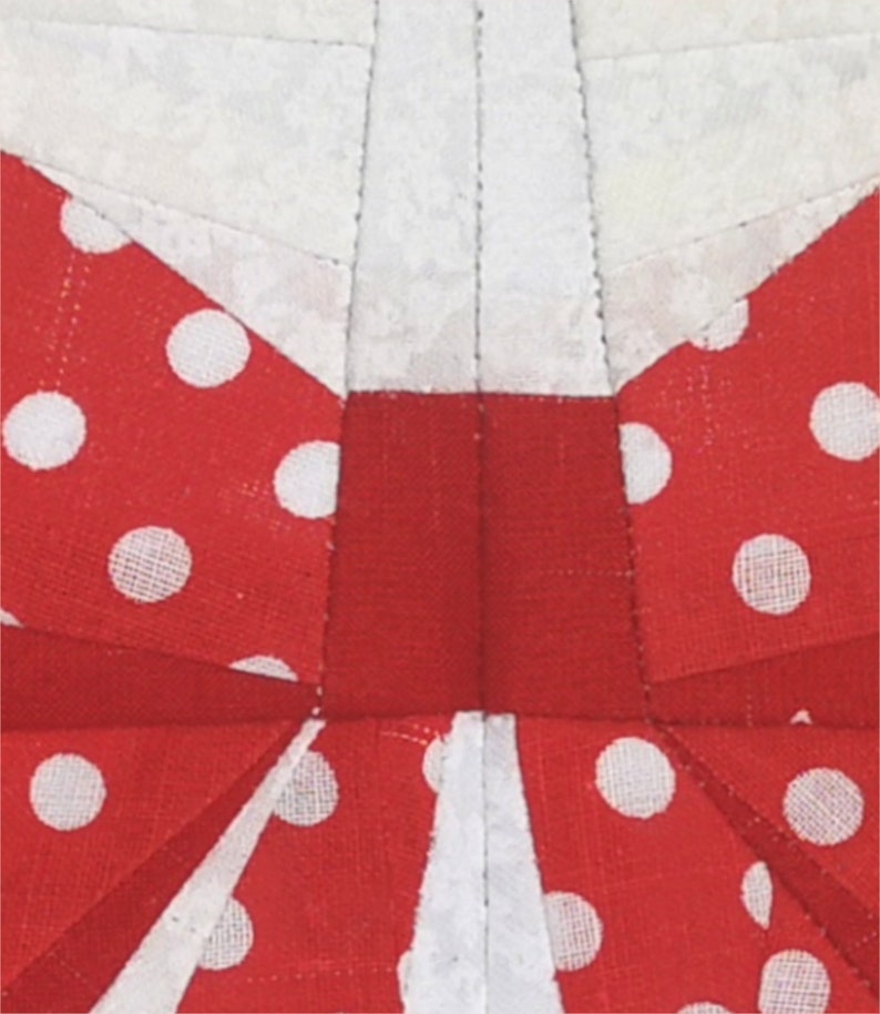 Ribbons & Bows Foundation Paper Piecing Pattern FPP Quilt Etsy