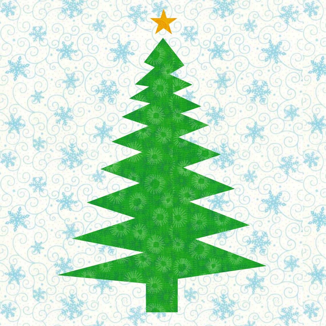 Oh Christmas Tree Foundation Paper Piecing Pattern FPP - Etsy Canada