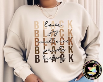 Black History Shirt, Black Love, Black Pride, Black Excellence, Do It for the Culture, Empowerment, Black King, Black Queen, Melanin Gift