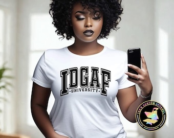 IDGAF Shirt, Sassy Shirt, Statement Tee, Trendy Shirt, Gift for Her, Funny Graphic Tee, Sarcastic Quote, I Don't Care Shirt, Introvert Shirt