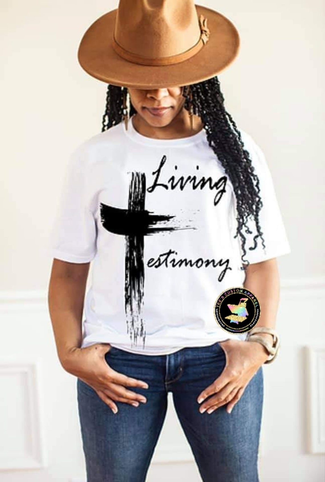 walking testimony shirt