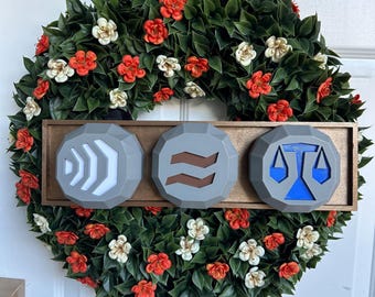 Exhibición de pared RuneScape Big Runes! (~5")