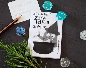 Mini-Zine - Magisches Zine Ideen Gebräu
