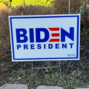 NEW: Biden President Yard Sign image 2