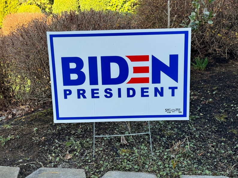 NEW: Biden President Yard Sign image 2