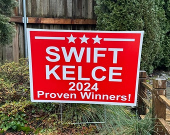 Swift election style 2024 Yard Signs