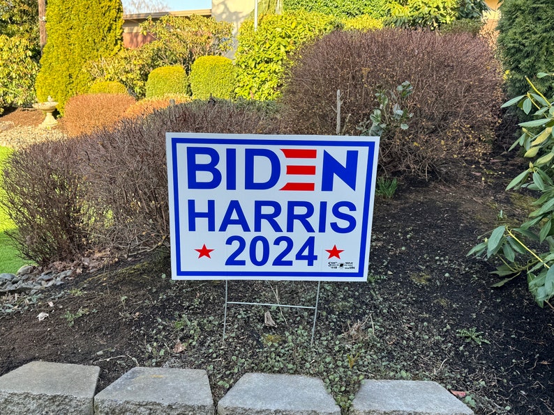 NEW: Biden Harris President Yard Sign image 3