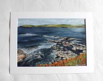 Kilkee Bay | Original Oil Painting | Handpainted Landscape Art