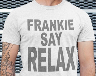 FerociTees Frankie Say Relax Youth T-Shirt FerociTees Frankie Say Relax Youth T-Shirt