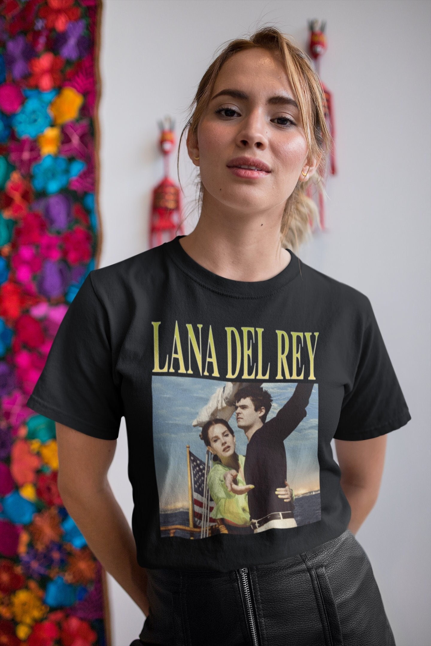 Lana Del Rey Vintage Retro T-shirt Rock 