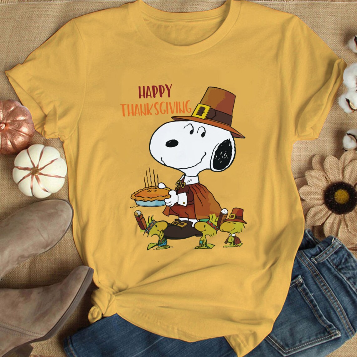 Peanuts Party Thanksgiving Shirt Snoopy Thanksgiving Shirt Etsy