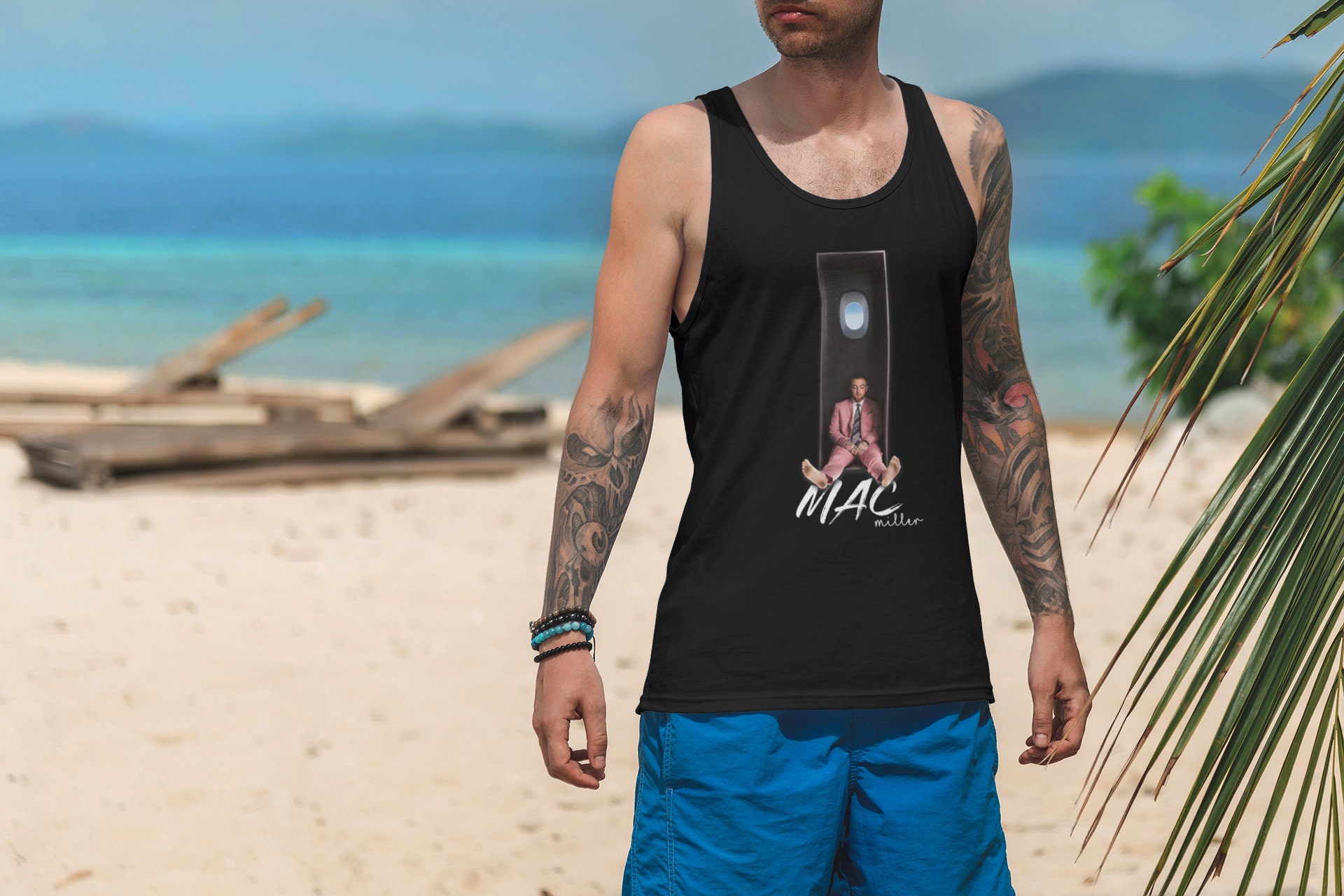 mac miller swimming long sleeve shirt