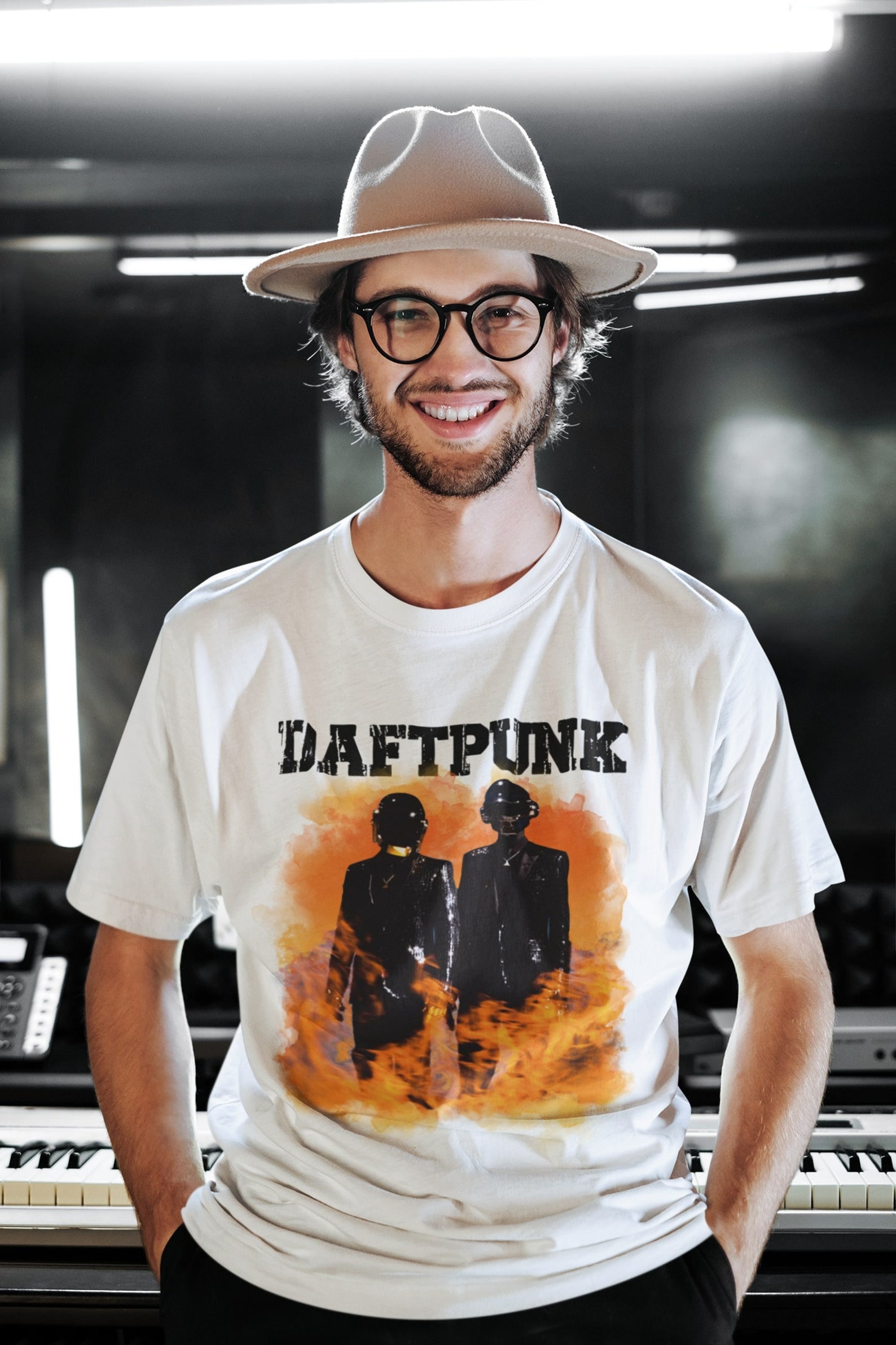 daft punk tour t shirt