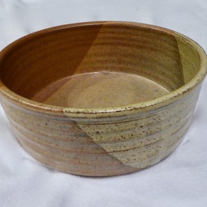 Medium Large Ceramic Stoneware Baking Casserole Dish by Pottery Plus, Vintage 1990&#39;s