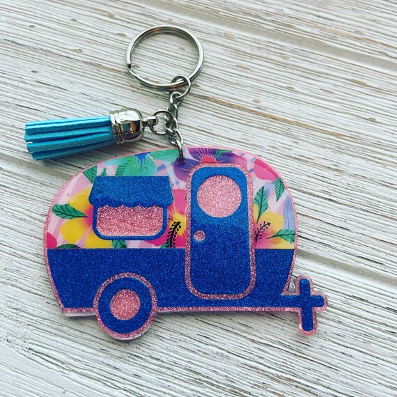 Camper Keychain Etsy