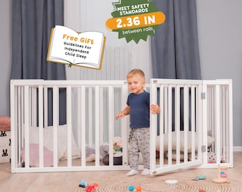 Bed with Extra Protection, Floor Bed Montessori, Playpen Baby, Wooden Bed Rail, Safety Standard