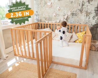 Set Di 8 Doghe In Legno Massello CC KITS Per Letto – 140 Cm, Supporto Per Materasso, Kit Conversione Culla