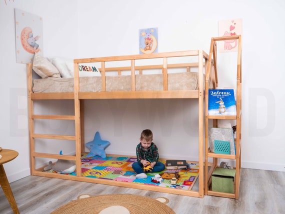 Cama doble para niños litera habitación para niños cama doble para Niños -  China Mobiliario para niños cama litera, cama doble para niños