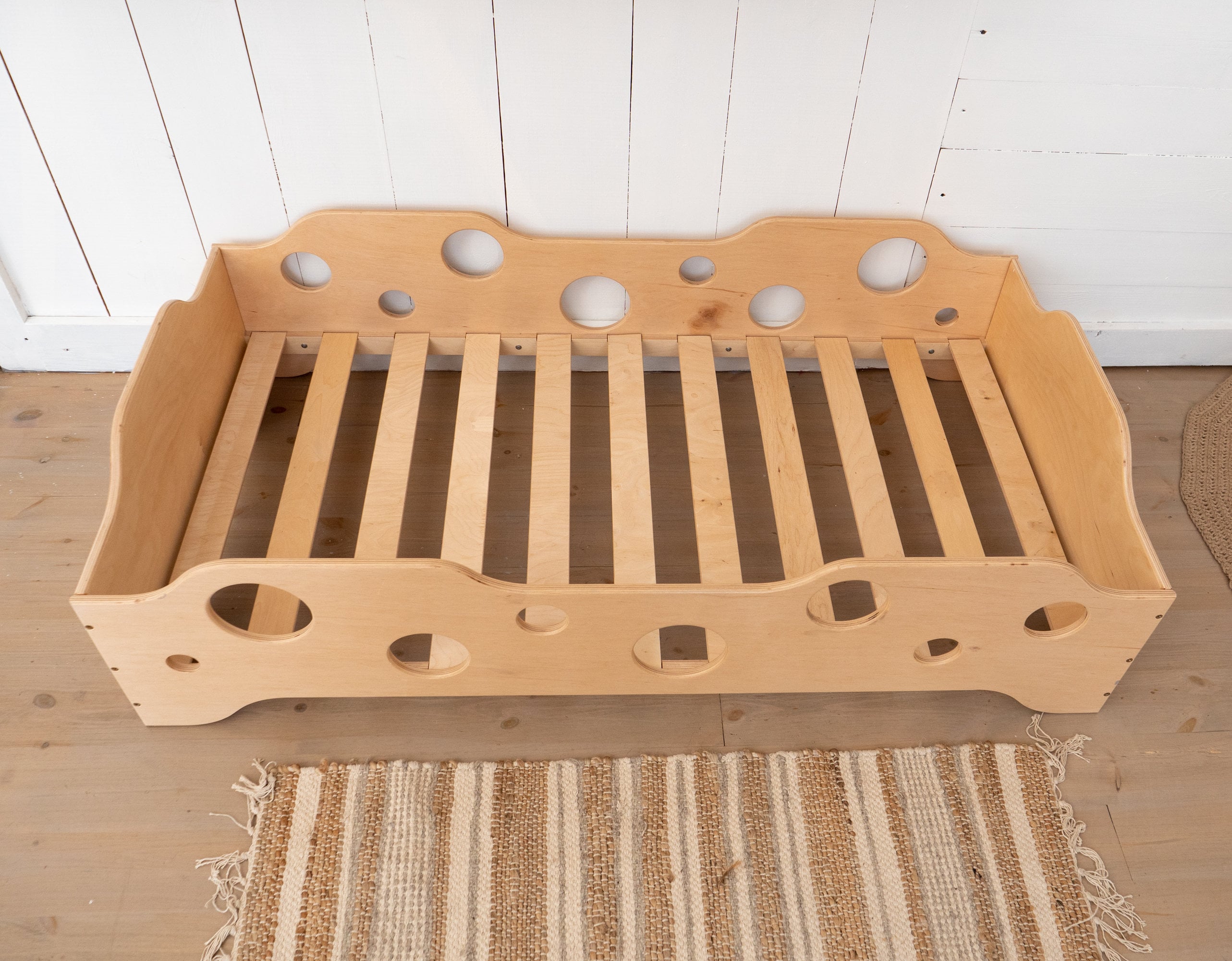 Baby nest Crib size bed Unique bed for babies Modern kids bed Etsy