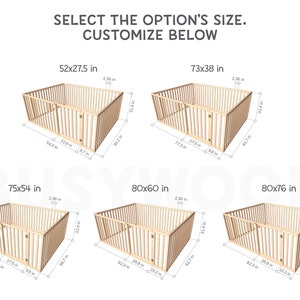 Bed with Extra Protection, Nursery bed, Toddler pen, Play bed, Solid wood bed, Nursery decor, Ecofriendly furniture image 8