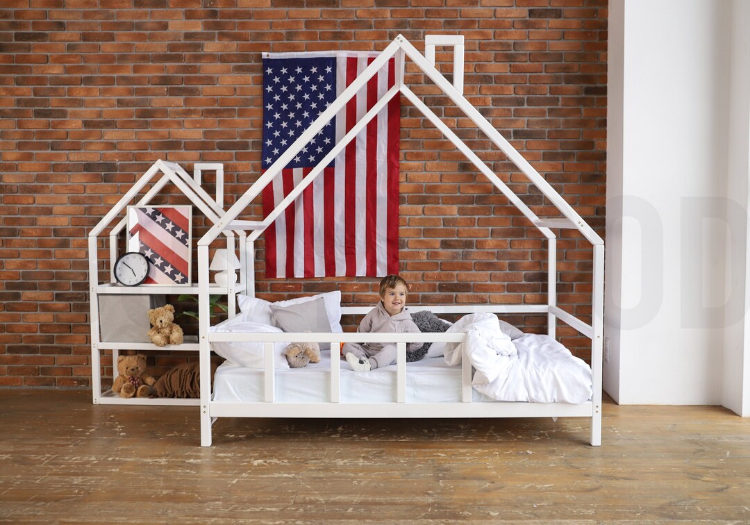 Montessori House Bed With Unique Design By Busywood Toddler Etsy montessori-house-bed-with-unique-design-by-busywood-toddler-etsy