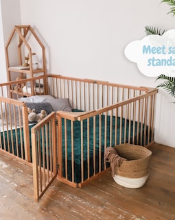 Bed Affordable Playpen Multifunctional Playpen Bed For Toddler By Busywood, Kids Transformable  Pen, Montessori Platform Bed