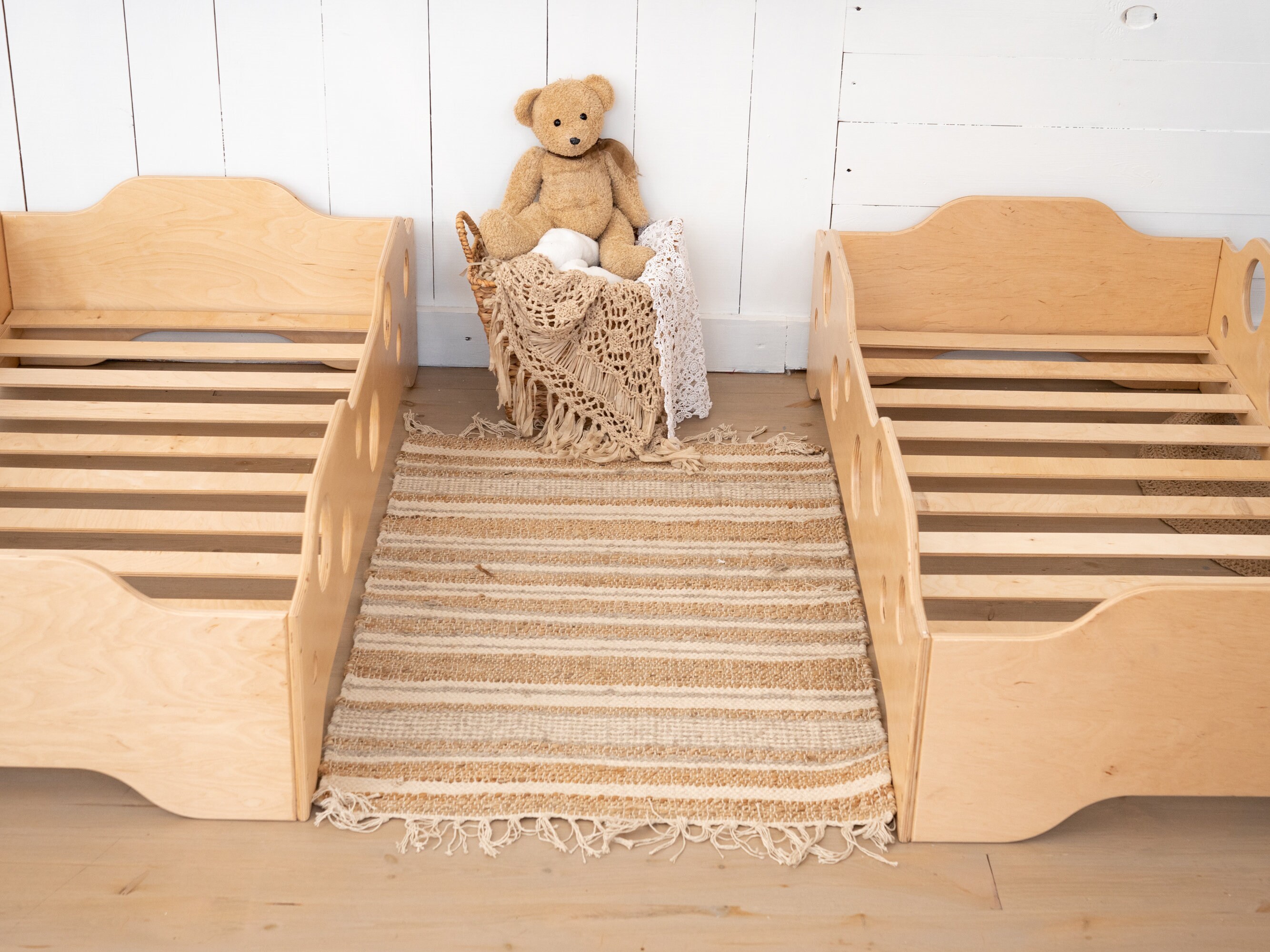 Baby nest Crib size bed Unique bed for babies Modern kids bed Etsy